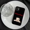 Чехол для телефона B-Bettys Boops для iPhone 16 15 14 Plus 15 13 12 11 Pro Max X XS MAX Матовый чехол