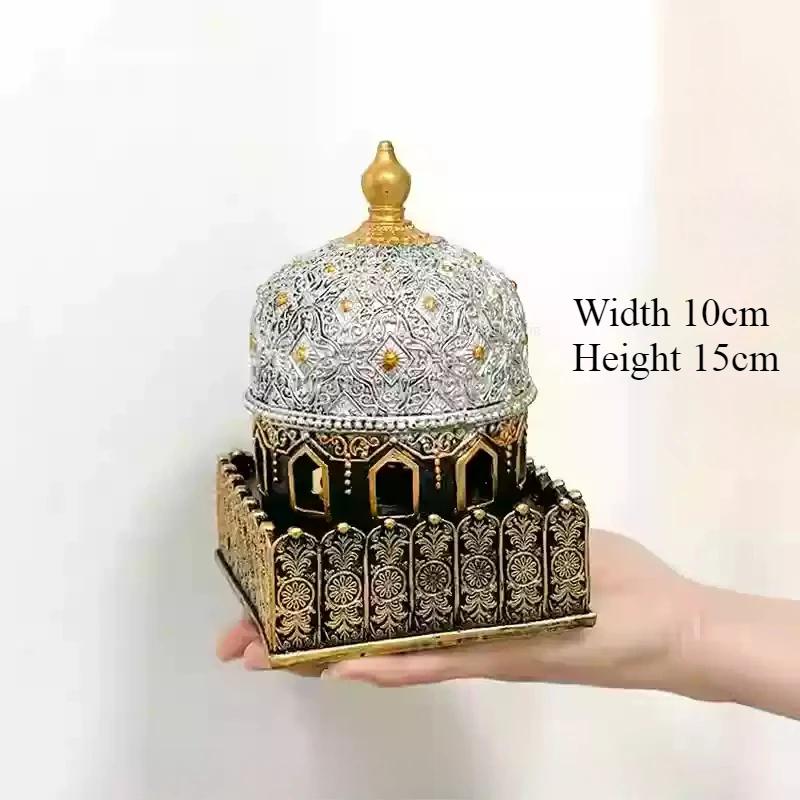 Аравия Традиционная Углеродная Кадильница/Благовония Агилавуд Сандаловое дерево Для помещений Благовония Очищает Воздух Устраняет Запахи и Помогает Сну