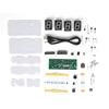DIY Electronic Clock Kit C51 SCM Process Light Control Large LED Screen Components