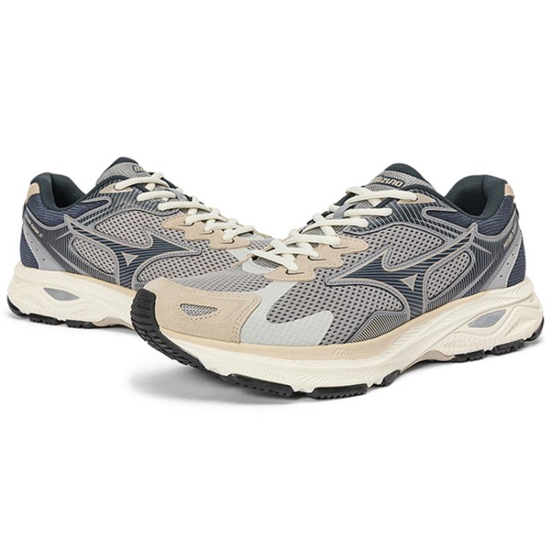 Mizuno Кроссовки Racer S 'Серо-бежевые' D1GH223506