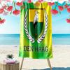 Пляжное полотенце с принтом ADO Den Haag, большое, мягкое, быстросохнущее, для пляжа, кемпинга, плавания