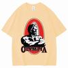 Футболка Limited Olympia Gym Fitness для мужчин и женщин, модная винтажная футболка с коротким рукавом, летняя повседневная свободная хлопковая футболка.