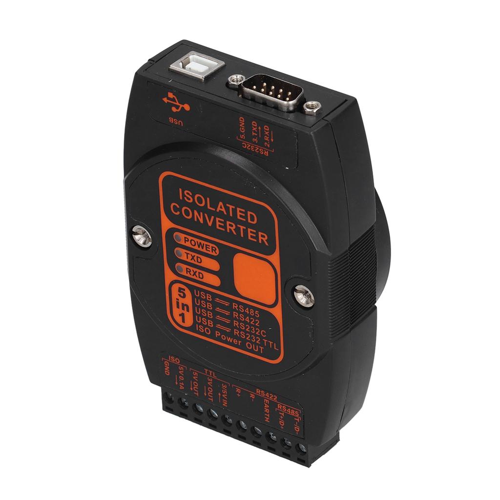 USB to RS485 Adapter 5 in 1 Converter Industrial Grade Isolation to 422 232 ttl DCM2610A