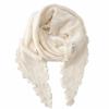 Multicolor Triangular Scarf Soft Breathable Hollow Scarf Knitting Scarf  Spring Autumn Winter