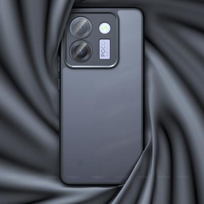 Для чехла Poco M7 Pro Крышка Poco M7 Pro Capa Ударопрочный Чехол-бампер для задней панели телефона Матовый Морозный Прозрачный Для Fundas Xiaomi Poco M7 Pro