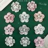 Pearl Cute Cartoon Lace Flower Lace Embroidery Sticker Diy Hand Account Accessories Brooch Hairpin Hair Accessories Accessories Cloth
