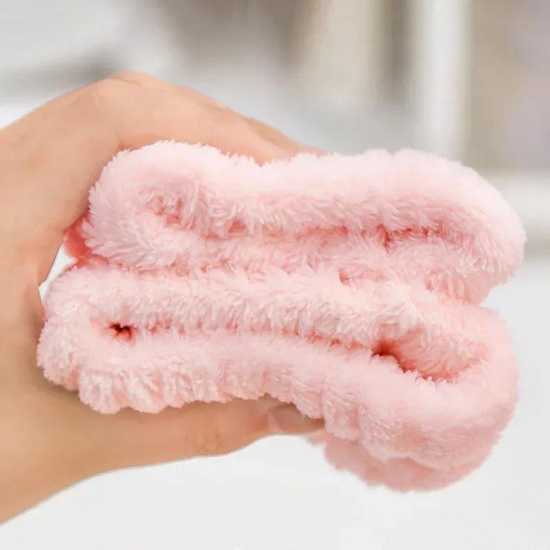 2 шт. Наручный моющий пояс мягкое полотенце из микрофибры напульсники для умывания лица впитывающие воду предотвращающие намокание наручный моющий пояс