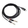 Кабель USB C на 6,35 мм TRS Кабель Type C на двойной 6,35 мм Широкая совместимость