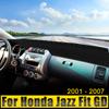 Автомобильные аксессуары для Honda Fit Jazz GD 2001-2003 2004 2005 2006 2007 Крышка приборной панели Мат для защиты от света Солнцезащитный козырек Коврики с защитой от ультрафиолета