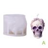 3D форма для свечи в виде черепа розы силиконовая свеча для мыла своими руками изготовление ароматерапевтической формы форма для Хэллоуина N8K4