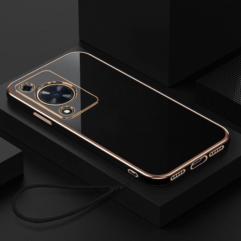 Для Huawei Nova Y72 Чехол Huawei Nova Y72 Чехол Huawei Nova Y72 Роскошный квадратный чехол для телефона Противоударная задняя крышка