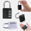 4 Dial Digit Combination Lock Weatherproof Protection Security Padlock Outdoor Safely Code Lock