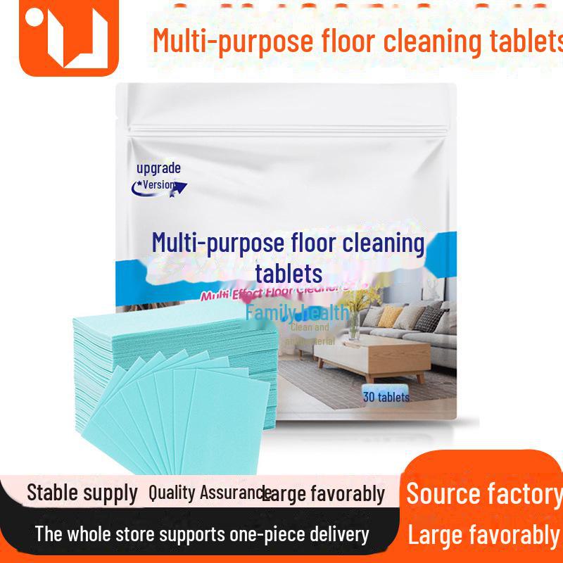 Fragrant Multi-Effect Floor Cleaning Tablets: Strong Decontamination & Brightening for Tile Floors