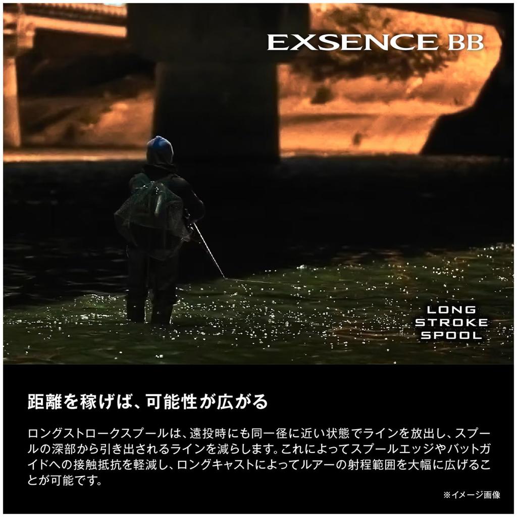 SHIMANO Spinning Reel 24 Exsense BB 3000MHG