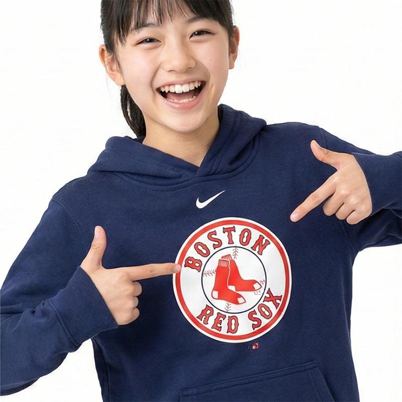 Nike Детская толстовка X MLB для возраста 3-7 лет 3Z3B3SBHC-BOS
