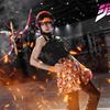 Косплей-костюм Наранчи Гирги из JoJo's Bizarre Adventure, полный комплект, оранжево-черный наряд из аниме для Хэллоуина, Comic-Con, ролевых игр