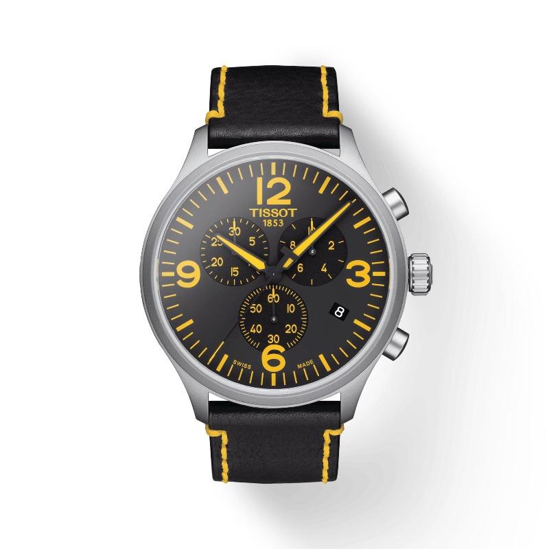 Tissot Мужские модные часы с кожаным ремешком T116.617.16.057.01