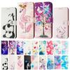 Чехол Pixel 9 для Google Pixel 9 Pro XL Флип Funda Google Pixel 8a 7a 6a 8 Pro 5a 4a 5G Кожаный Кошелек с Рисунком Чехол для Телефона