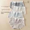 Ladies Spring and Autumn Sweet Lace Hollow 7A Antibacterial Mesh Stitching Waist Bag Hip Triangle Briefs