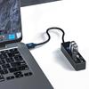 Многофункциональный USB-хаб, док-станция Plug and Play, высокоскоростная передача данных, USB2.0