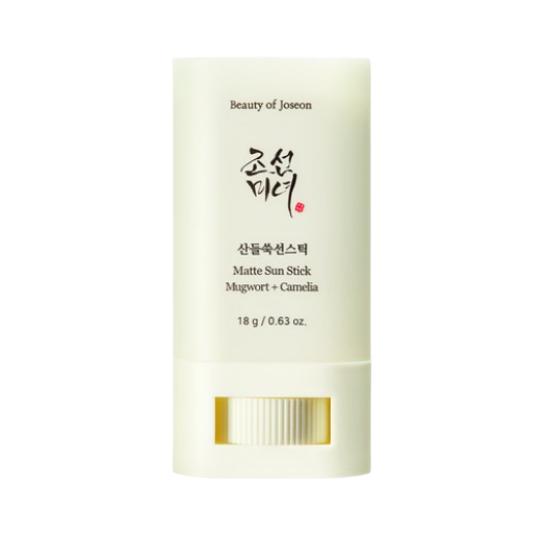 Beauty of Joseon Mugwort + Camellia Matte Sun Stick SPF50+ PA++++ Sebum Control 18g
