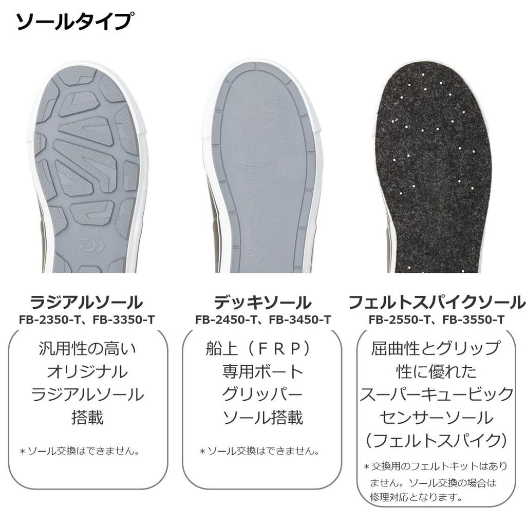 Daiwa Boots Black L FB-2550-T