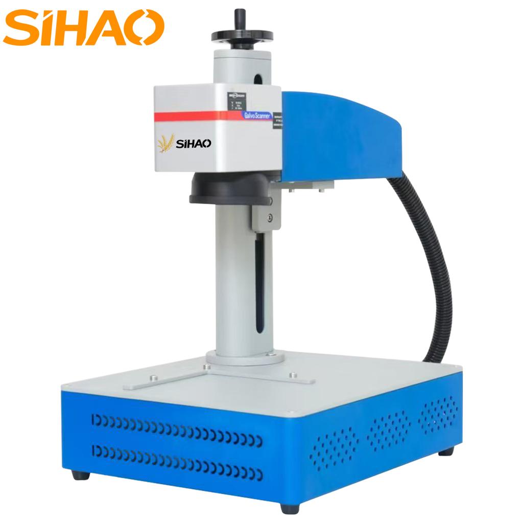 SIHAO Fiber Laser Marking Machine 20W 30W 50W Engraving Cutter
