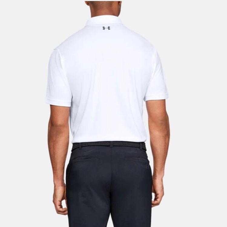 Under Armour Технологичная рубашка-поло 'Белый' Мужская 1290140-100