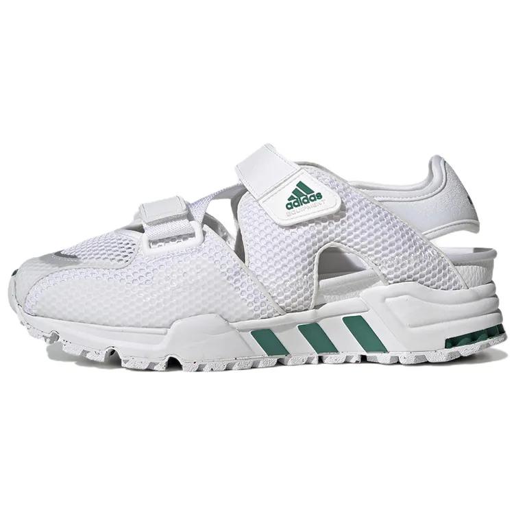 adidas EQT93 Sandal 'Cloud White Green' (Unisex) Cloud White / Cloud White / River Trekking Shoes GZ7199