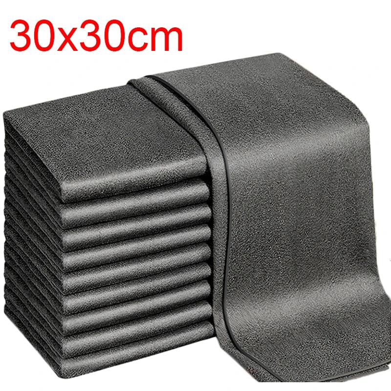 10/1 шт. Волшебные чистящие салфетки, многоразовые тряпки из микрофибры для мытья окон и зеркал автомобиля, полотенца для протирки, бытовые кухонные чистящие средства