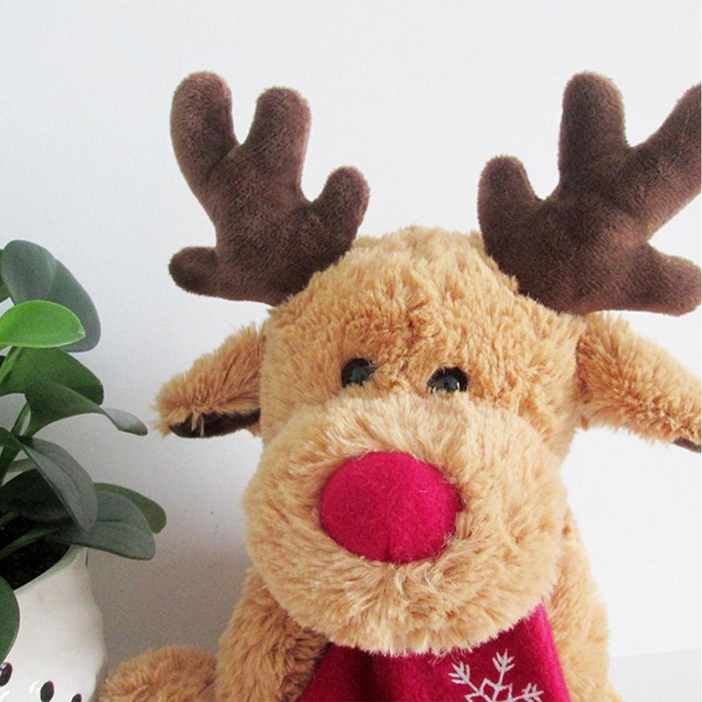 New Cute Dream Deer Plush Toys Christmas Deer Doll Animal Stuffed Doll Elk Plushies Home Decor Christmas Gift For BoysAnd Girls
