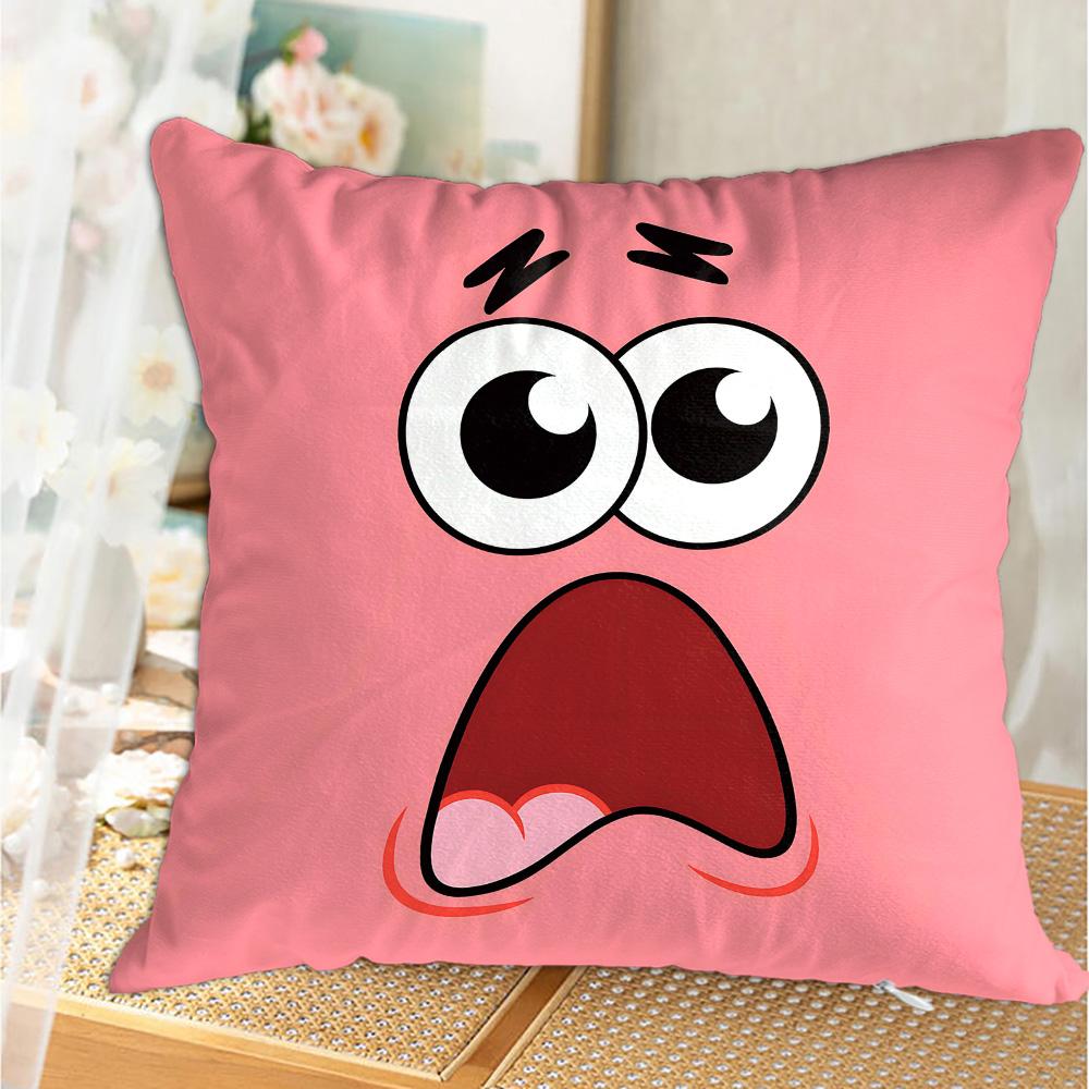 Kawaii SSpongebobs High Quality Luxury Cushion Cover x Personalized Gift Decorative Pillowcase Sleeping Pillows