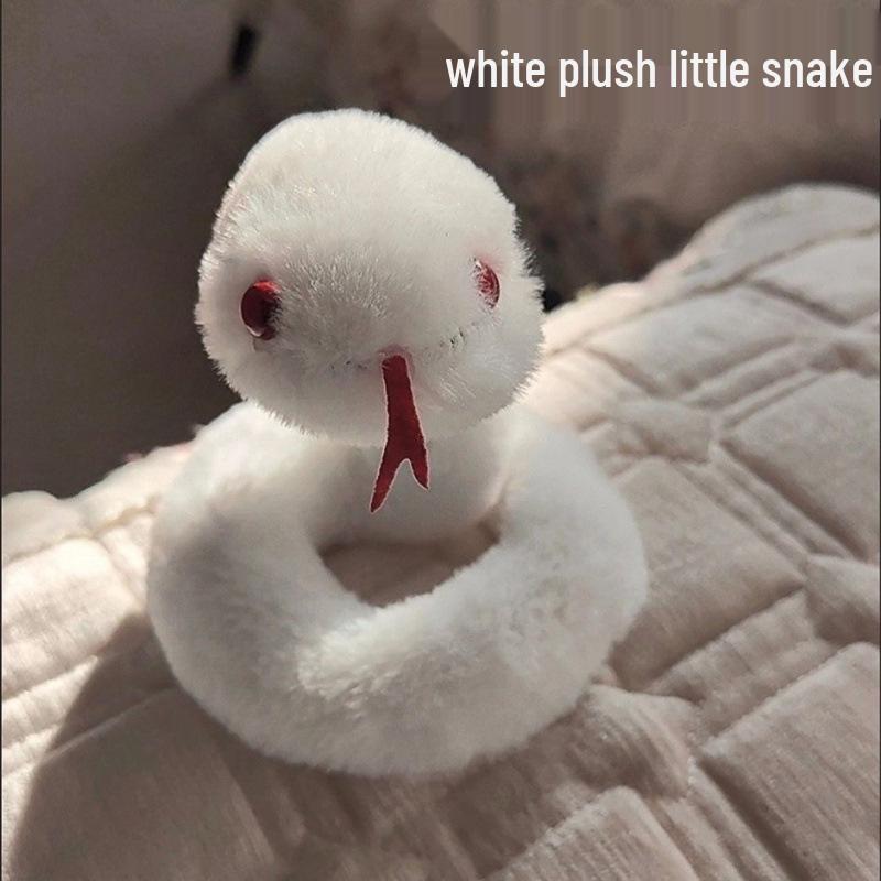 Милая причудливая плюшевая тряпичная кукла-змея - Мягкая игрушка для детей и девочек, Талисман-украшение