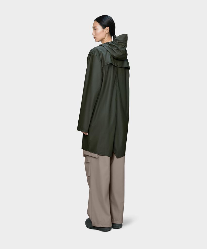 RAINS Long Jacket - Green