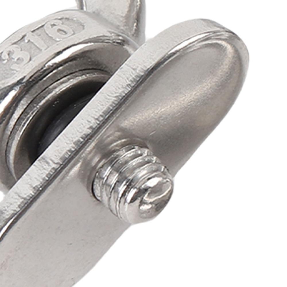 M6 Thread Size Track Mount Eyelets 4PCS Set Tie Down Rings Kayak Tie Down Hardware For Tents