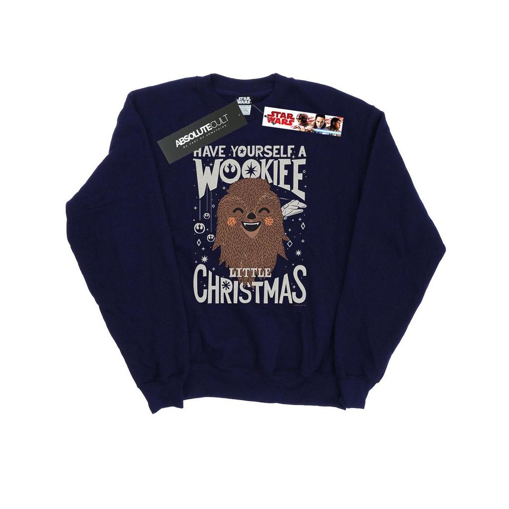 Star Wars Mens Wookiee Little Christmas Sweatshirt