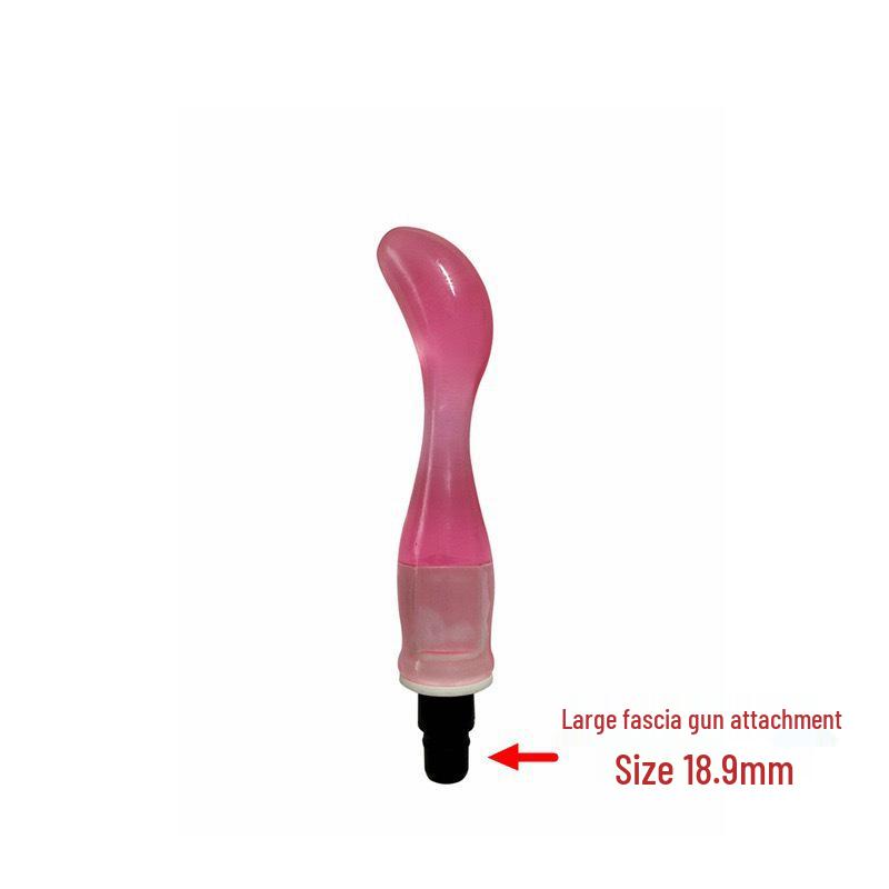 Fascial Gun Dildo Head Vibrator for Erotic Simulation (18~19mm)
