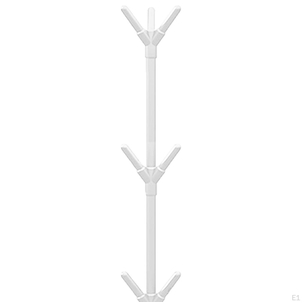 9-Hook Coat Rack Stand for Home Office And Hallway