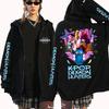 Худи Kpop Охотники на демонов Мужское Женское Харадзюку Мира Руми Зои Ханттрикс Худи-пуловер Одежда Y2k Топы