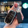 Чехол для автомобильного ключа из ТПУ, защитная оболочка для Toyota Hilux Innova Yaris Cross Fortuner Camry Land Cruiser 200 300 Prado Crown TLK