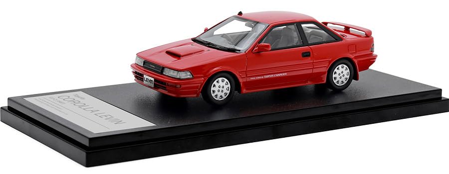 Hi Story Toyota COROLLA LEVIN Super Red II Completed Product 1/43 GT-Z (1987)