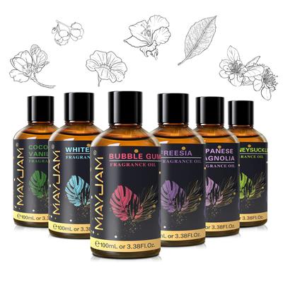 MAYJAM 100 мл/3,38 жидких унций Ароматические масла, эфирные масла вишни, манго, кокоса и ванили для ароматерапевтических диффузоров Мыло для спа-йоги Изготовление свечей