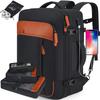 Large Business & Travel Backpack – 5 Colors, USB Charging, 4 Detachable Organizer Bags, Waterproof, Anti-Theft Lock, Breathable Air Cushion Straps