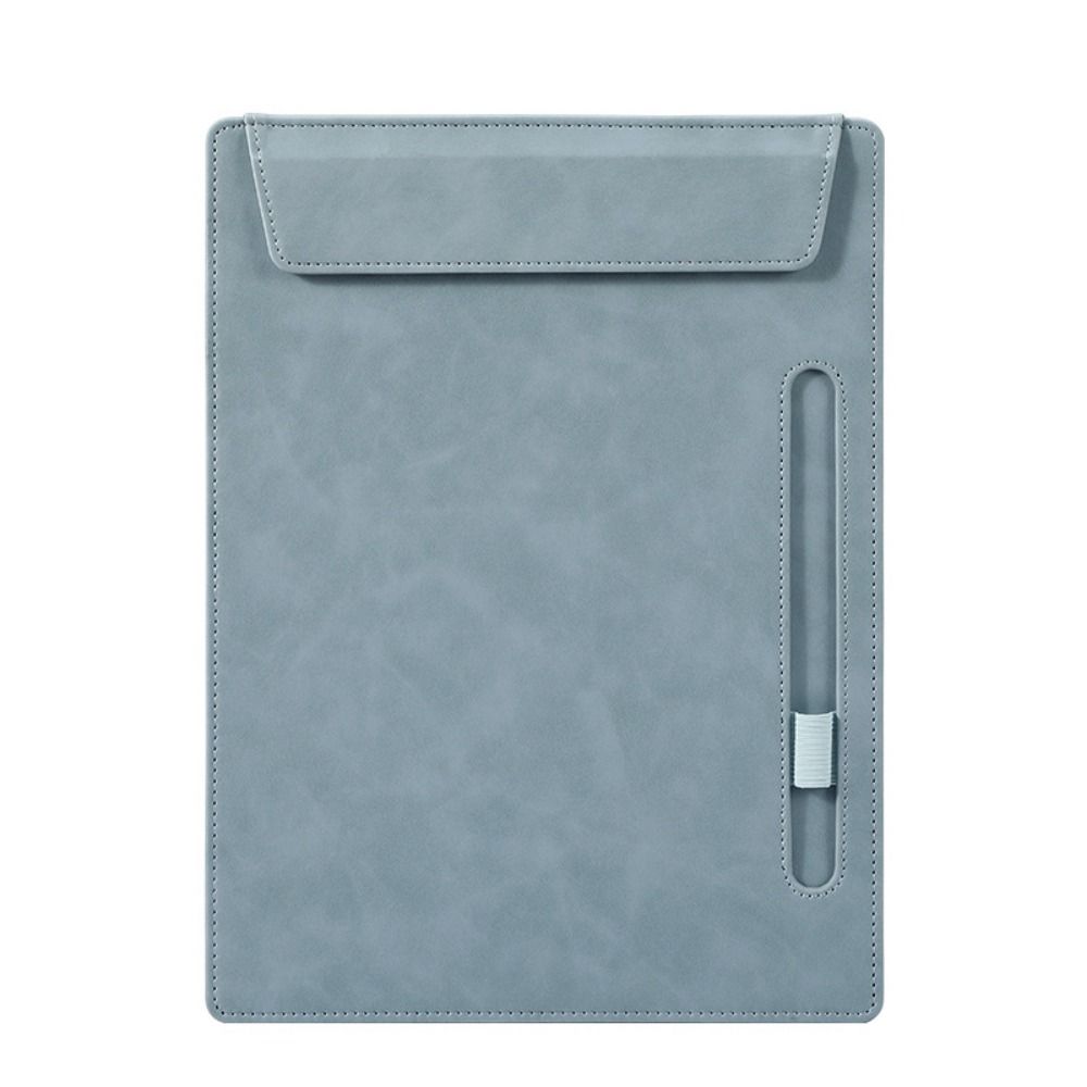 Non-slip Clipboard PU Leather Document Holder Signature Pad Writing Pad Folder Office