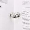 Smiley Face Twist Open Ring Old Design Open Ring Jewelry