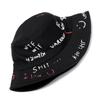 Fashion Outdoor Cotton Fisherman Hat Graffiti Hat Bucket Hat Hip Hop Cap