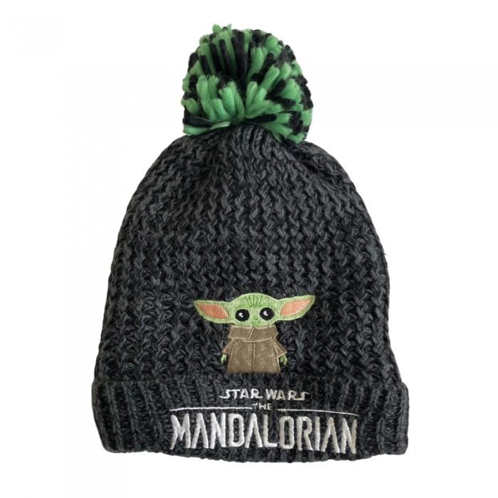 Star Wars Mandalorian Unisex Adult The Child Badge Pom Pom Beanie