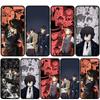 Cover for iPhone 15 14 Xiaomi Redmi Note 13 12 11 Pro Max X 8 7 9 XR Samsung Galaxy S24 S23 OPPO A15 Huawei Comics Bungou Stray Dogs Phone Case