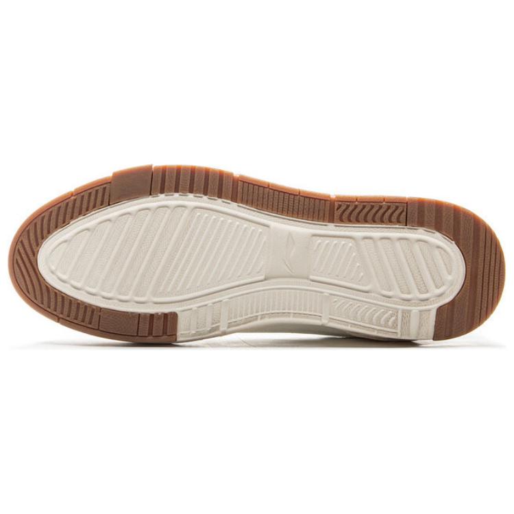 Li Ning Common 80s Classic Fashion Retro Универсальные Толстые Подошвы Удобные Нескользящие Износостойкие Низкие Кроссовки Для Скейтбординга Мужские Кроссовки AGCV023-4