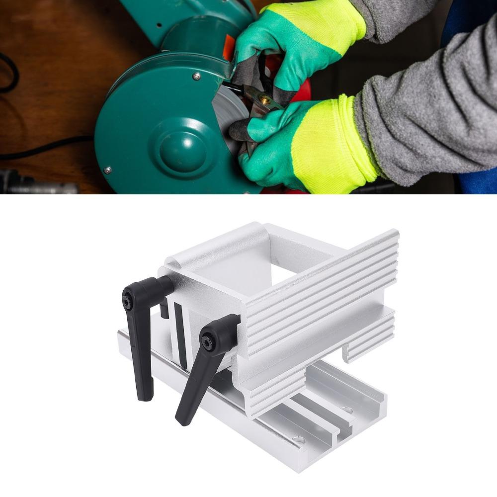 Sliver Bench Grinder Tool Rest Adjustable Grinder Rest Jig Durable Sharpening Jig Blade Sharpening